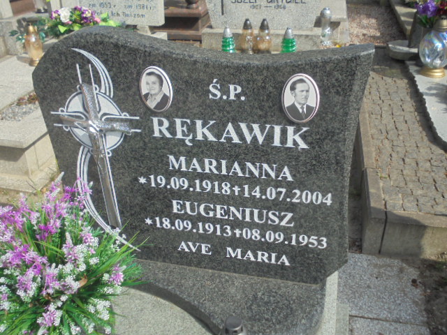 Marianna Rękawik - Nowak 1918 Elbląg - Grobonet - Wyszukiwarka osób pochowanych