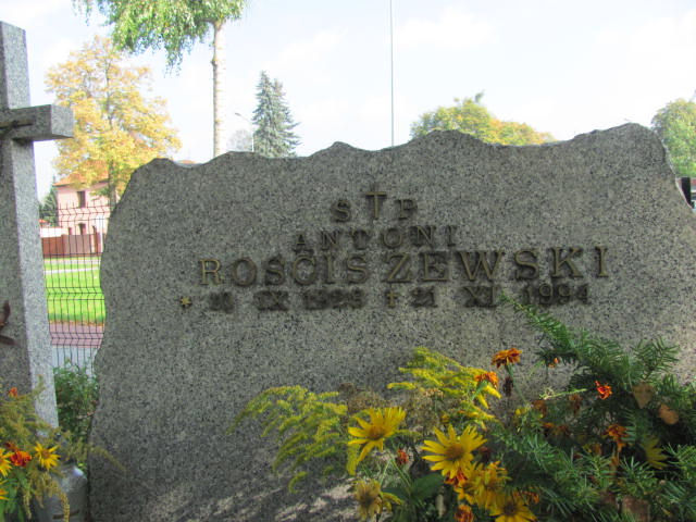 Antoni Rościszewski 1928 Elbląg - Grobonet - Wyszukiwarka osób pochowanych