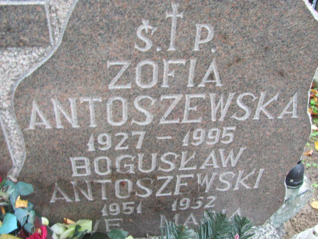 Bogusław Antoszewski 1951 Elbląg - Grobonet - Wyszukiwarka osób pochowanych