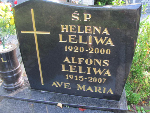 Helena Leliwa 1920 Elbląg - Grobonet - Wyszukiwarka osób pochowanych