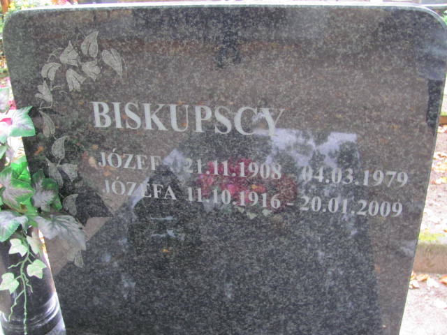 Józef Biskupski 1908 Elbląg - Grobonet - Wyszukiwarka osób pochowanych