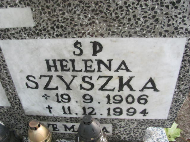 Helena Szyszka 1906 Elbląg - Grobonet - Wyszukiwarka osób pochowanych