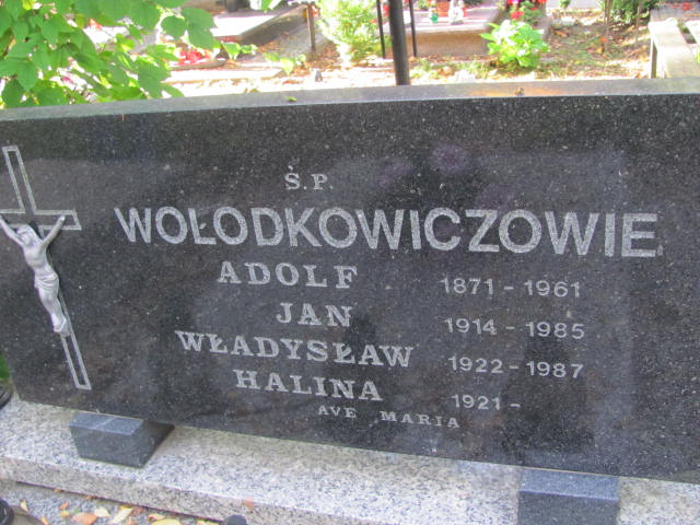 Władysław Wołodkowicz 1922 Elbląg - Grobonet - Wyszukiwarka osób pochowanych