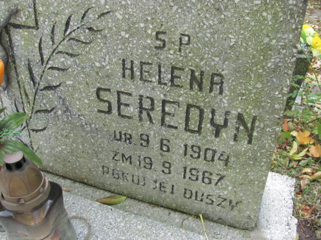 Helena Seredyn 1904 Elbląg - Grobonet - Wyszukiwarka osób pochowanych