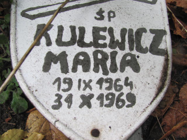 Maria Kulewicz 1964 Elbląg - Grobonet - Wyszukiwarka osób pochowanych