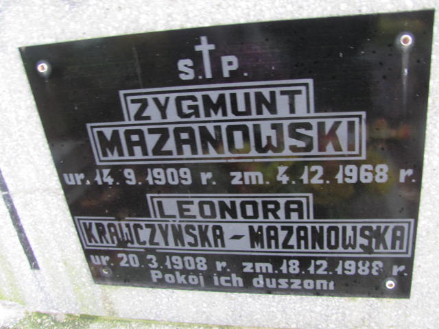 Jerzy Mazanowski 1947 Elbląg - Grobonet - Wyszukiwarka osób pochowanych