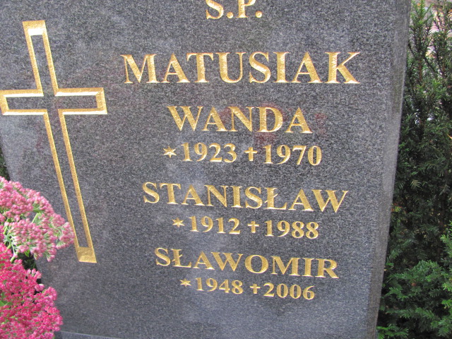 Wanda Matusiak 1923 Elbląg - Grobonet - Wyszukiwarka osób pochowanych