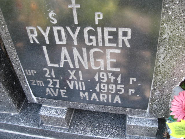 Rydygier Lange 1941 Elbląg - Grobonet - Wyszukiwarka osób pochowanych