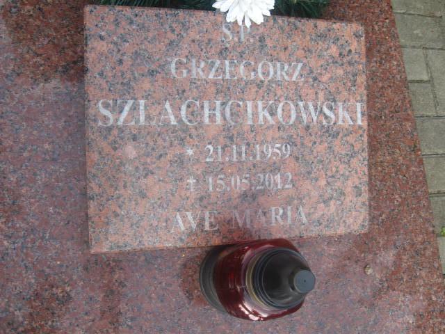 Grzegorz Franciszek Szlachcikowski 1959 Elbląg - Grobonet - Wyszukiwarka osób pochowanych