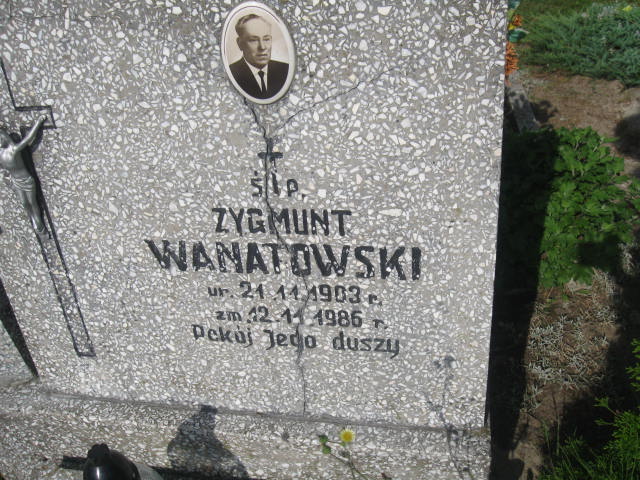 Zygmunt Wanatowski 1903 Elbląg - Grobonet - Wyszukiwarka osób pochowanych