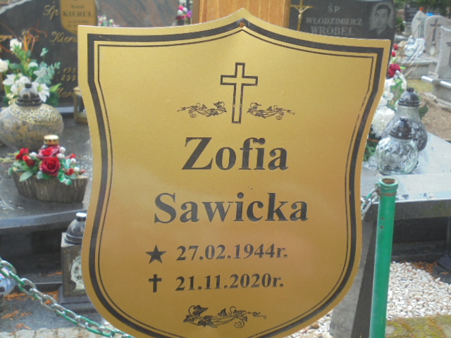 Zofia Sawicka 1944 Elbląg - Grobonet - Wyszukiwarka osób pochowanych