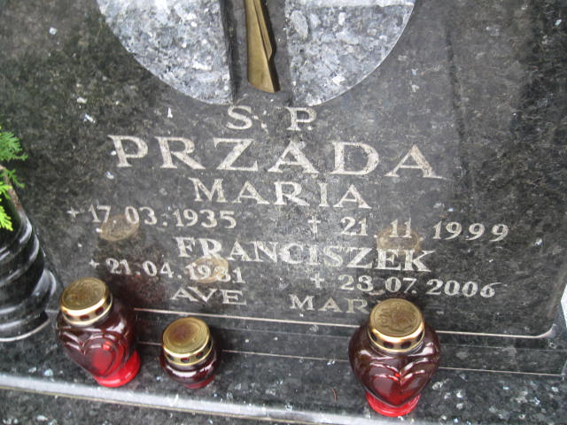 Maria Prząda 1935 Elbląg - Grobonet - Wyszukiwarka osób pochowanych