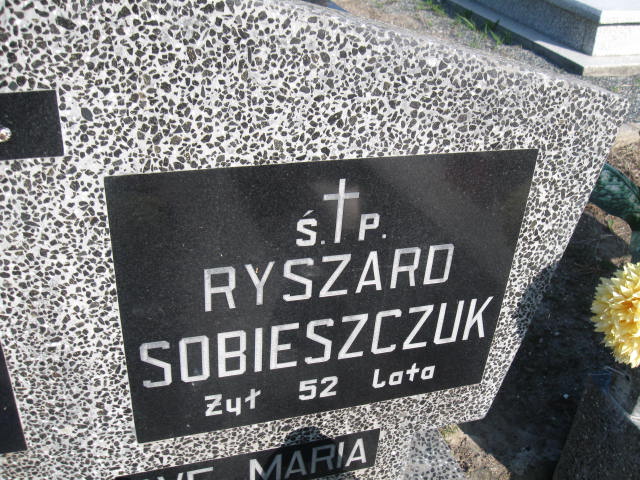 Ryszard Sobieszczuk 1955 Elbląg - Grobonet - Wyszukiwarka osób pochowanych