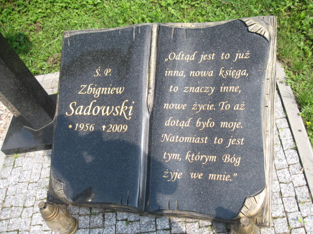 Zbigniew Sadowski 1956 Elbląg - Grobonet - Wyszukiwarka osób pochowanych