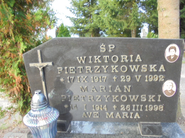 Wiktoria Pietrzykowska 1917 Elbląg - Grobonet - Wyszukiwarka osób pochowanych