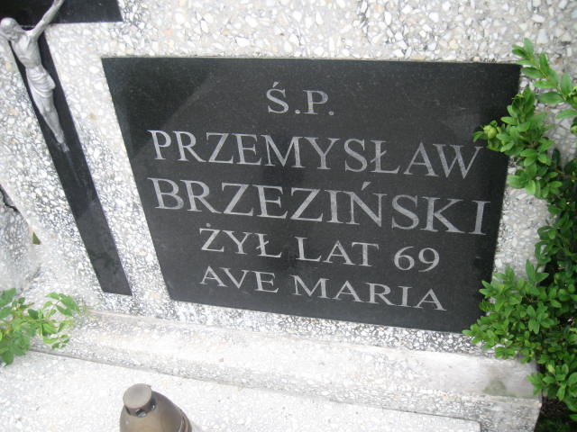 Przemysław Brzeziński 1930 Elbląg - Grobonet - Wyszukiwarka osób pochowanych