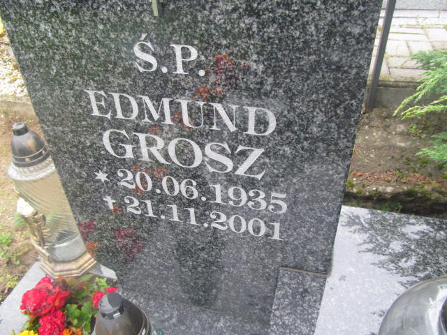 Edmund Grosz 1935 Elbląg - Grobonet - Wyszukiwarka osób pochowanych