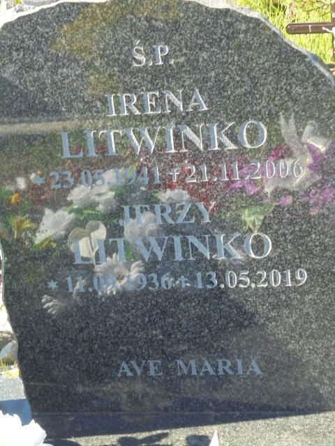 Irena Litwinko 1941 Elbląg - Grobonet - Wyszukiwarka osób pochowanych