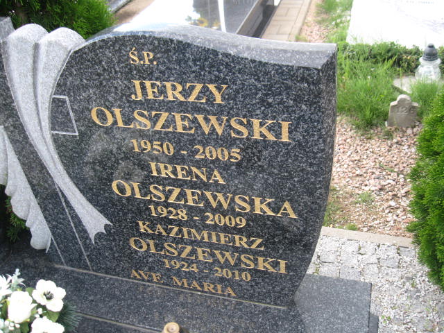 Jerzy Olszewski 1950 Elbląg - Grobonet - Wyszukiwarka osób pochowanych