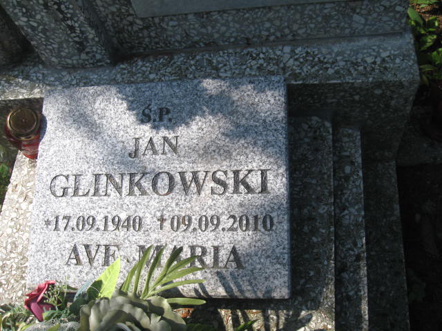 Jan Glinkowski 1940 Elbląg - Grobonet - Wyszukiwarka osób pochowanych