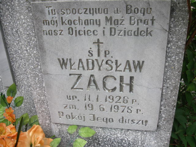 Teofila Zach 1930 Elbląg - Grobonet - Wyszukiwarka osób pochowanych