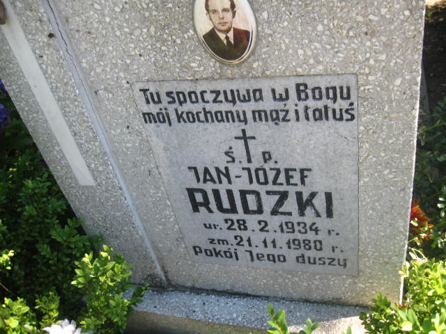 Jan Józef Rudzki 1934 Elbląg - Grobonet - Wyszukiwarka osób pochowanych