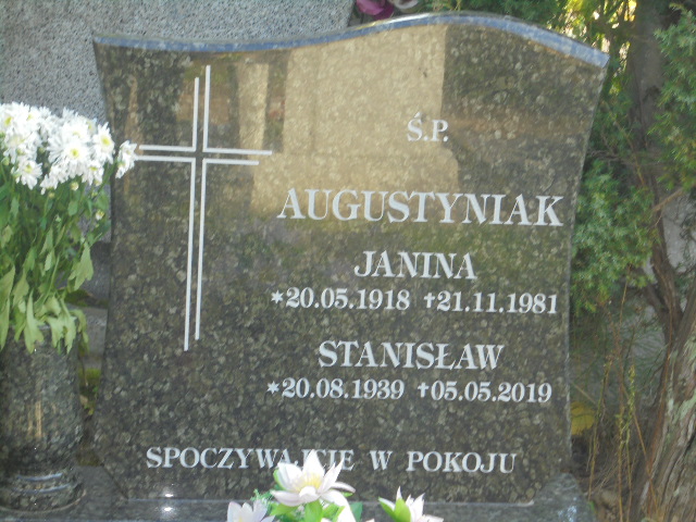 Janina Augustyniak 1918 Elbląg - Grobonet - Wyszukiwarka osób pochowanych